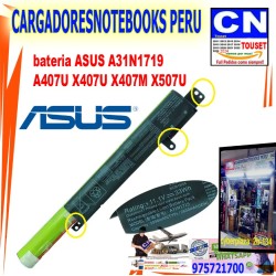 BATERIA PARA ASUS A31N1719 X407 X507 X407U F407 BATERIA PARA ASUS A31N1719 X407 X507 X407U F407